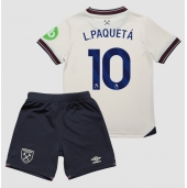 West Ham United Lucas Paqueta #10 Uit tenue Kids 2025-26 Korte Mouwen (+ broek)