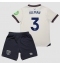 West Ham United Max Kilman #3 Uit tenue Kids 2025-26 Korte Mouwen (+ broek)