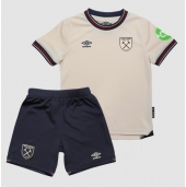 West Ham United Uit tenue Kids 2025-26 Korte Mouwen (+ broek)