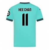 Wolves Hee-chan Hwang #11 Uit tenue 2025-26 Korte Mouwen