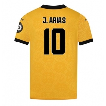 Wolves Jhon Arias #10 Thuis tenue 2025-26 Korte Mouwen