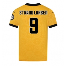 Wolves Jorgen Strand Larsen #9 Thuis tenue 2025-26 Korte Mouwen