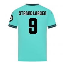 Wolves Jorgen Strand Larsen #9 Uit tenue 2025-26 Korte Mouwen