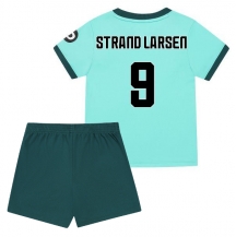 Wolves Jorgen Strand Larsen #9 Uit tenue Kids 2025-26 Korte Mouwen (+ broek)