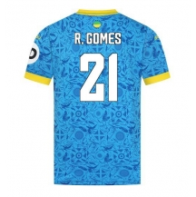 Wolves Rodrigo Gomes #21 Derde tenue 2025-26 Korte Mouwen
