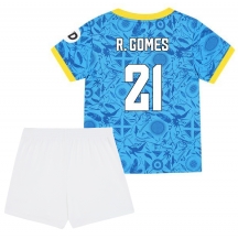 Wolves Rodrigo Gomes #21 Derde tenue Kids 2025-26 Korte Mouwen (+ broek)