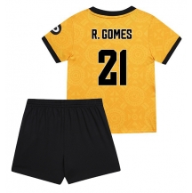 Wolves Rodrigo Gomes #21 Thuis tenue Kids 2025-26 Korte Mouwen (+ broek)