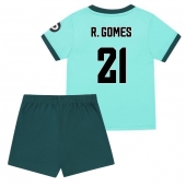 Wolves Rodrigo Gomes #21 Uit tenue Kids 2025-26 Korte Mouwen (+ broek)