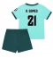 Wolves Rodrigo Gomes #21 Uit tenue Kids 2025-26 Korte Mouwen (+ broek)