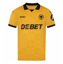 Wolves Thuis tenue 2025-26 Korte Mouwen