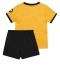 Wolves Thuis tenue Kids 2025-26 Korte Mouwen (+ broek)