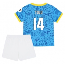Wolves Tolu Arokodare #14 Derde tenue Kids 2025-26 Korte Mouwen (+ broek)