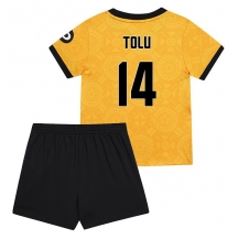 Wolves Tolu Arokodare #14 Thuis tenue Kids 2025-26 Korte Mouwen (+ broek)